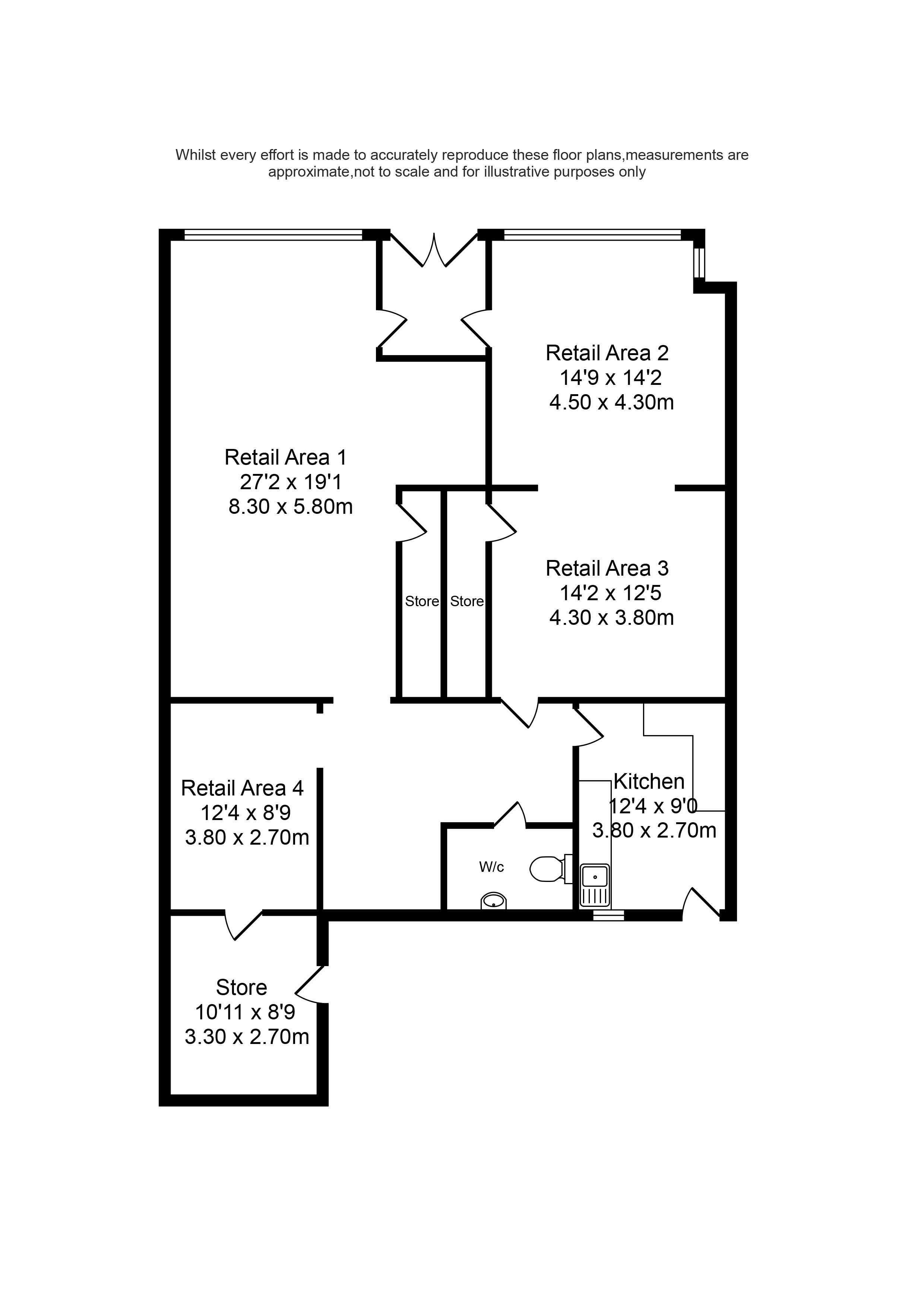 Floorplans For & 27a Shakespeare Street, Southport