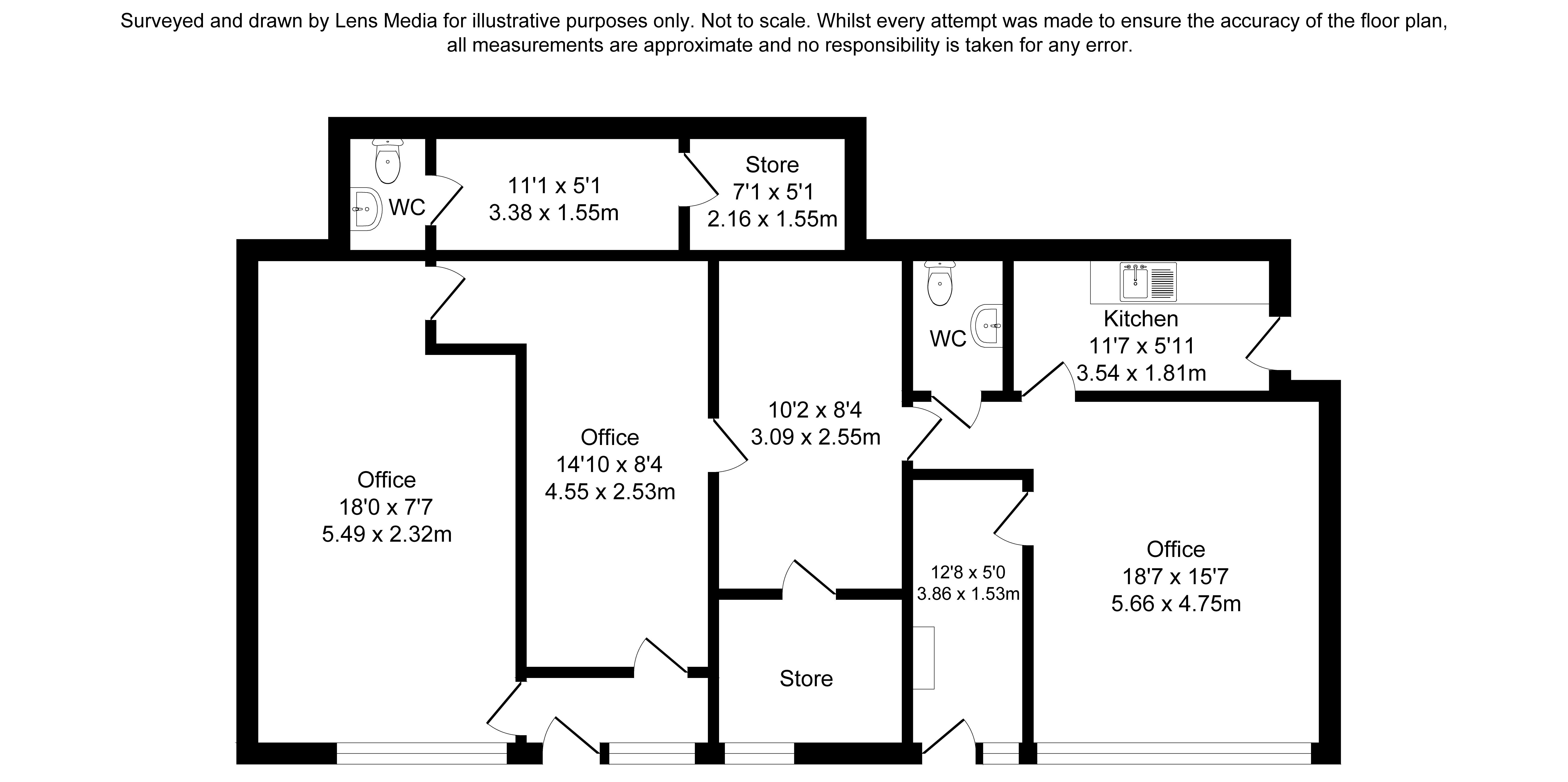 Floorplans For And 56 Station Road, Maghull