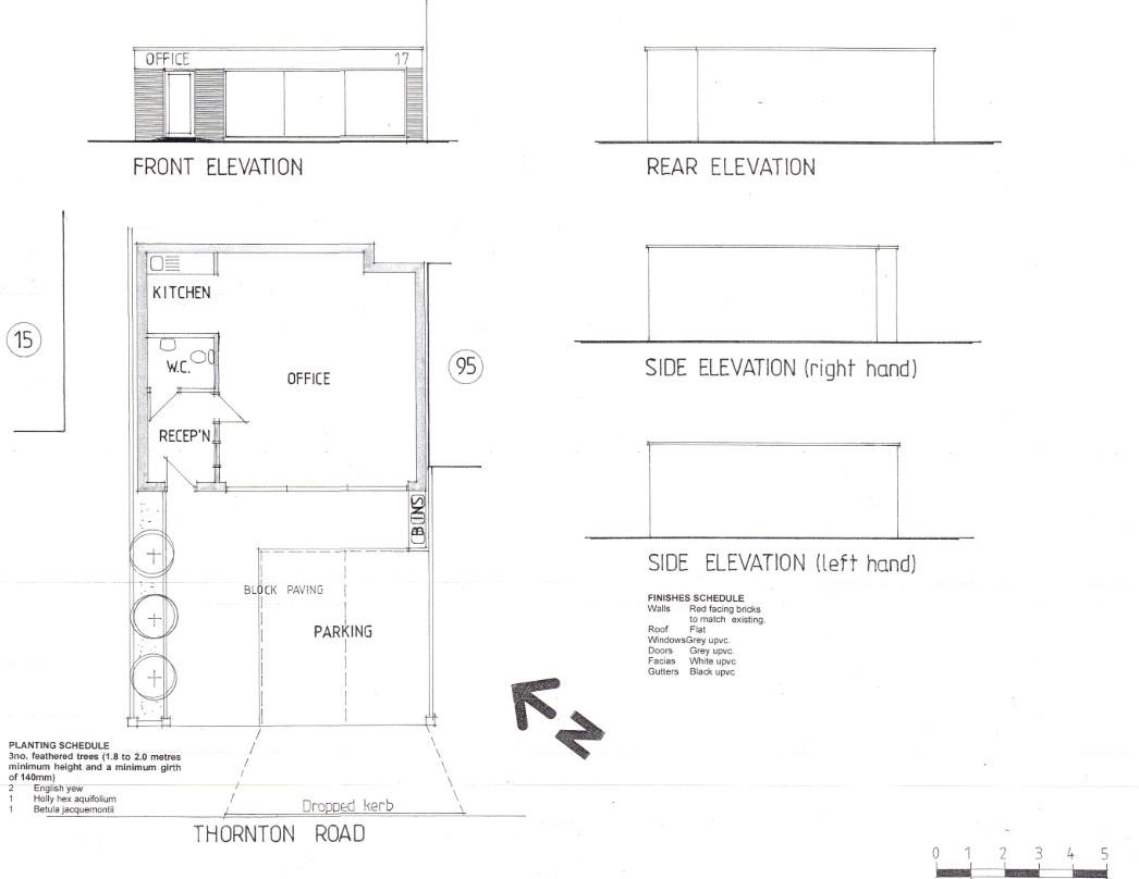 Floorplans For Adjacent To 15 Thornton Road, Southport