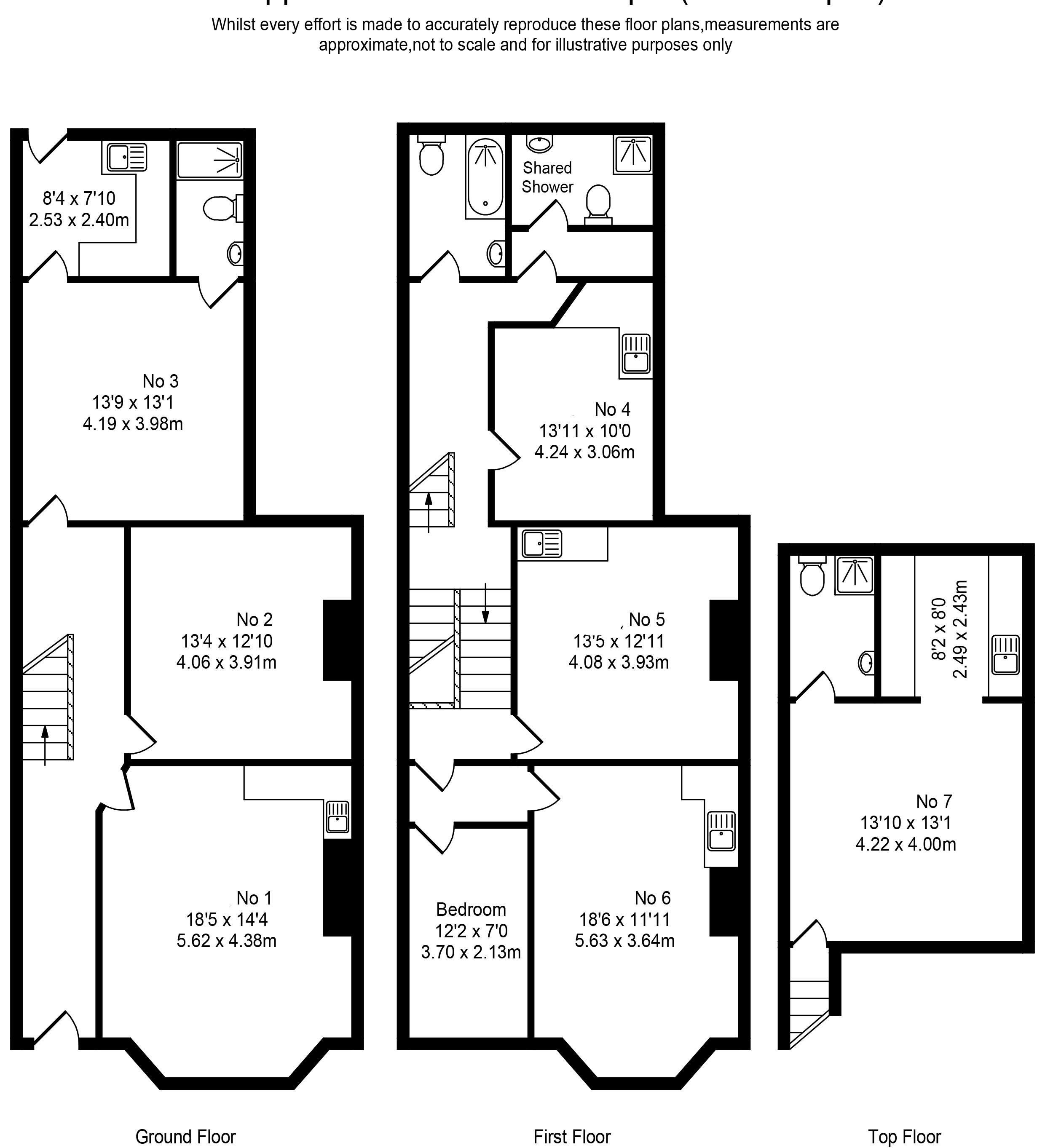 Floorplans For Bank Square, Southport